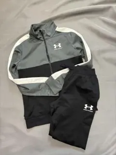 Under Armour ジャージセット グレー/ブラック 150