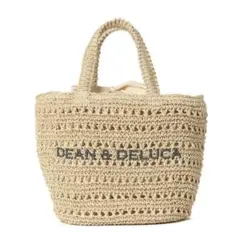 DEAN&DELUCA×BEAMS COUTURE クロッシェバスケットバッグ