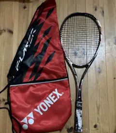 エフレーザー7V テニスラケット レッド ケース付き - メルカリ