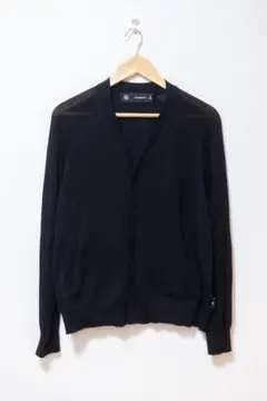 【Gu アンダーカバー 】シアーコンビネーションニットカーディガン