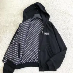 ディーゼル DIESEL リバーシブル パーカー ジャケット L オーバーサイズ