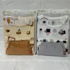 UNIQLO 『パンどろぼう』ベビーパジャマ 90サイズ 2点セット