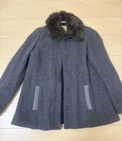 新品　1% シュウヘイオガワ　USU GALLERY キルティングコート　フリル 新品 1% シュウヘイオガワ USU GALLERY キルティングコート フリル