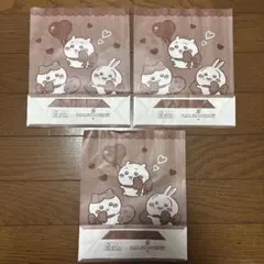 【早い者勝ち】ちいかわ　バレンタイン　ラッピング　紙袋　ショッパー3枚セット