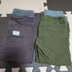 2セット ボトムス パンツ 長ズボン 100