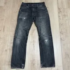 Levi's リーバイス　505 デニム　ダメージジーンズ　W31 L34