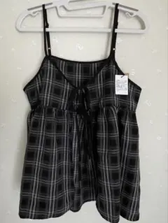 新品r.p.sチェックのキャミビスチェのサムネイル
