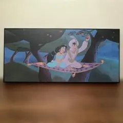 ディズニー アラジン ジーニー 絵 絵画 アート 額付き額入り - メルカリ