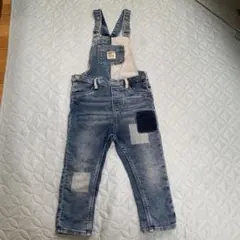 キッズ　H &Mデニムサロペットジーンズ