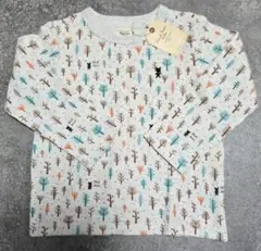 【新品タグ付き】MIKIHOUSE FIRST ブラックベアー長袖Tシャツ