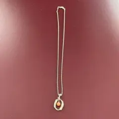 値下げ☆本珊瑚シルバーペンダントネックレス