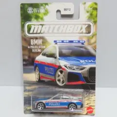 マッチボックス BMW i4 ポリス セダン ミニカーのサムネイル
