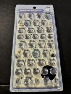 正規品　ちいかわ　ハチワレ　ボンボンドロップシール