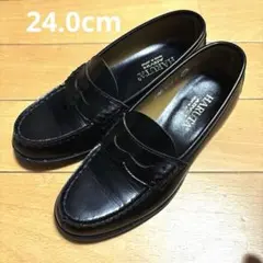 HARUTA ブラックローファー　24.0