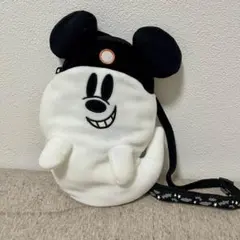 【美品】ディズニーランド　ミッキーオバケ　ポシェット　ディズニーハロウィン