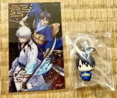 銀魂　吉原大炎上　坂田銀時　志村新八　クリアシート＆めじるしアクセサリー　新八