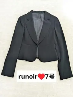 最終値下げ runoir 礼服 ワンピース ブラック 7号 喪服 冠婚葬祭