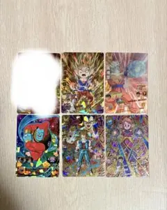 レアカードセット！ドラゴンボールヒーローズ GTシリーズ 6枚セット