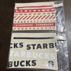 STARBUCKS ホリデーポーチ 2個セット