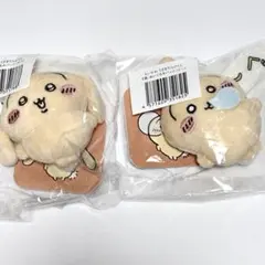 ちいかわ うさぎだらけくじ　E賞ぬいぐるみバッジ　2点セット