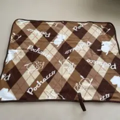 ポチャッコ フリースブランケット ブラウン