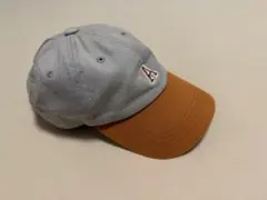 niko and... キャップ グレー×ブラウン A刺繍