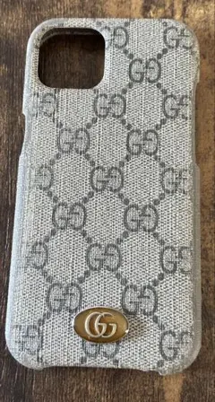 GUCCI iPhone14 Pro Max用ケース GGパターン iphone16/16promax ケース gucci スマホケース iphone14 グッチ柄
