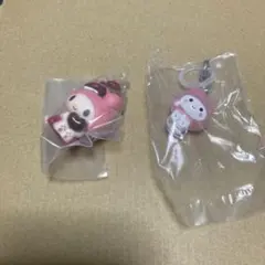 サンリオチョコレートドール　マイメロディ サンリオ　ゆるっとめじるしアクセサリー