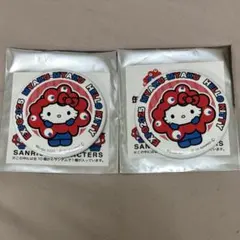 大阪万博　サンリオ　ミャクミャク　コラボ　缶バッジ　ハローキティ 限定