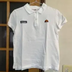 ellesse ホワイト ポロシャツ 半袖