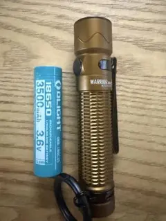 OLIGHT WARRIOR Mini2 Brass 真鍮 限定品 廃盤 レア - メルカリ
