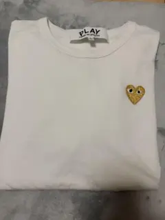 PLAY COMME des GARCONS Tシャツ ゴールドハート