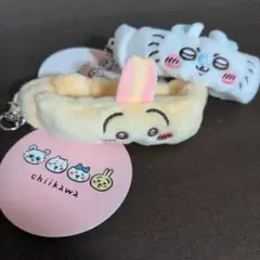 【2点セット】ちいかわ リストバンドキーホルダー