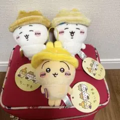 ちいかわ 秋だもん マスコット　ちいかわ　ハチワレ　うさぎ　3種 セット