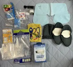 【これで準備完了】海外旅行 便利グッズ 7点セット 変圧ドライヤー 変換プラグ