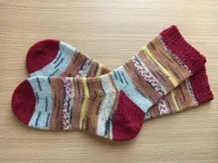 カラフルニットソックス