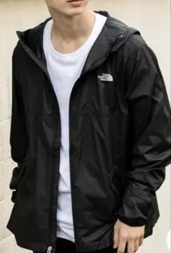 THE NORTH FACE ブラック ナイロンジャケット