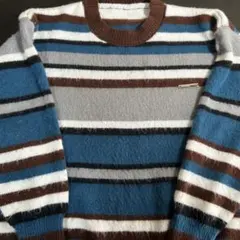 セーター　ボーダー