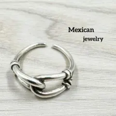 シルバーリング チェーン メキシカンジュエリー インディアンヴィンテージ y2k