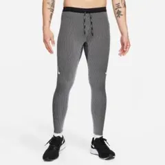 NIKE AEROSWIFT ランニングタイツ グレー M