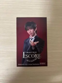 超特急 Kアリーナ　ESCORT コラボドリンク ステッカー　リョウガ