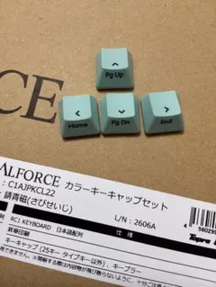 Realforce RC1 日本語配列　錆青磁　カーソルキーのサムネイル