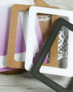 ポケットフレーム　フォト　アルバム　写真　新品　カッティングダイ