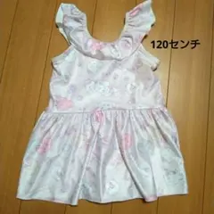 女の子用ワンピース水着 120cm