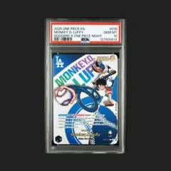 【PSA10】ワンピース×ドジャース プロモーションカード ルフィー