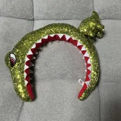 USJ ユニバ ジュラシックパーク 恐竜　カチューシャ スパンコール