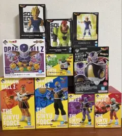 1/5まで　一番くじドラゴンボール ギニュー特戦隊 5体+他５体まとめ売り