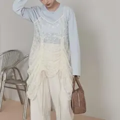 miette ドロストレースキャミソールワンピースのサムネイル