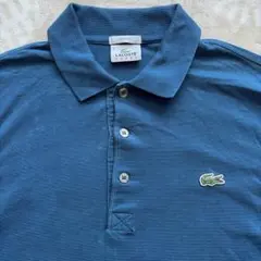 LACOSTE SPORT ポロシャツ 青 サイズ5メンズ - メルカリ