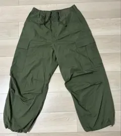 GU カーゴパンツ オリーブグリーン Mサイズ